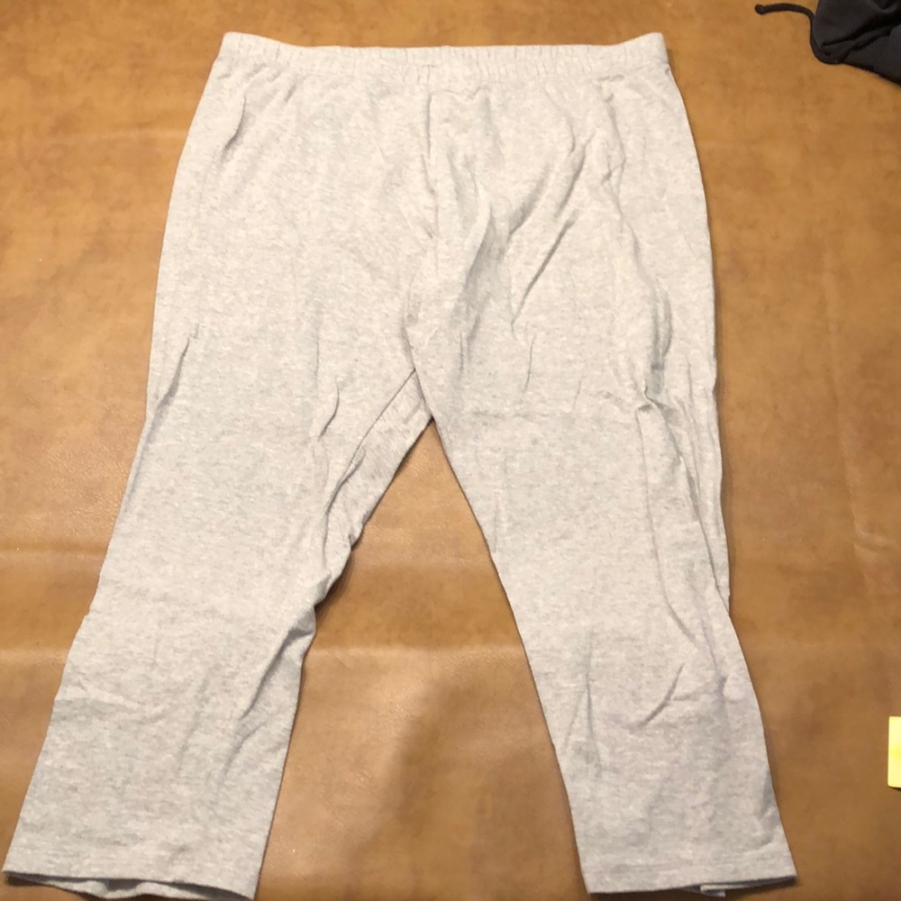 Gray Leggings Capri Length